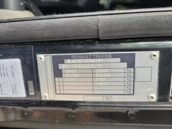 Renault Magnum 4X2  440  euro 5   low km    244951km   2012  topcondition - Afbeelding 12