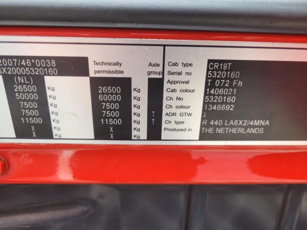 Scania R440 6X2/4  twinsteer euro 6 Hydrauliks - Image 13