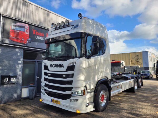Scania 460R 6x2 super retarder ACC Hooklift 21 T  steel/air 3the stearingaxle  2023  wb 495cm  low km - Afbeelding 13