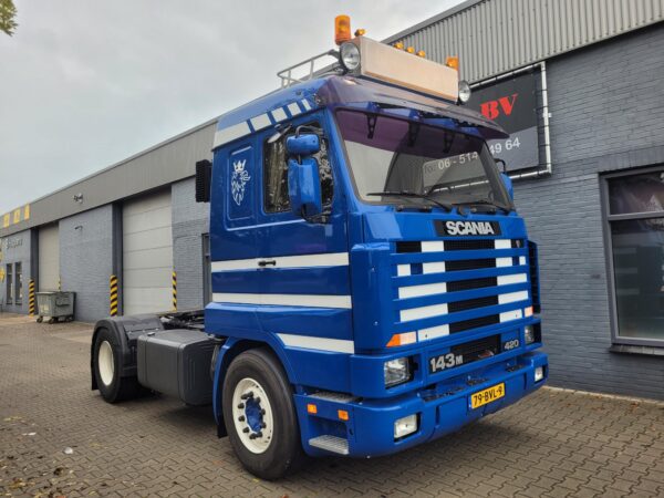 Scania 143 420 4X2  Streamline   top condition  1995 - Afbeelding 4