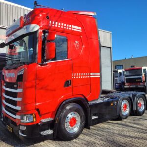 Scania   S530 Twinsteer 2021  Full air  retarder 900000km   topcondition