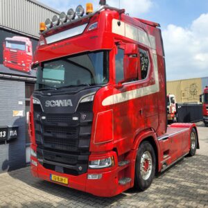 Scania S520  4X2  steel/4xairballons  hydraulik  2017